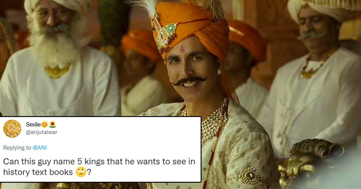 Twitter Schools Akshay Kumar For Saying History Books Have Only 2-3 Lines On Prithviraj Chauhan
