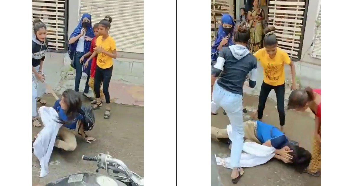 Local Women Gang In Indore Thrashes Another Woman Apparently Because She Was ‘Staring At Them’
