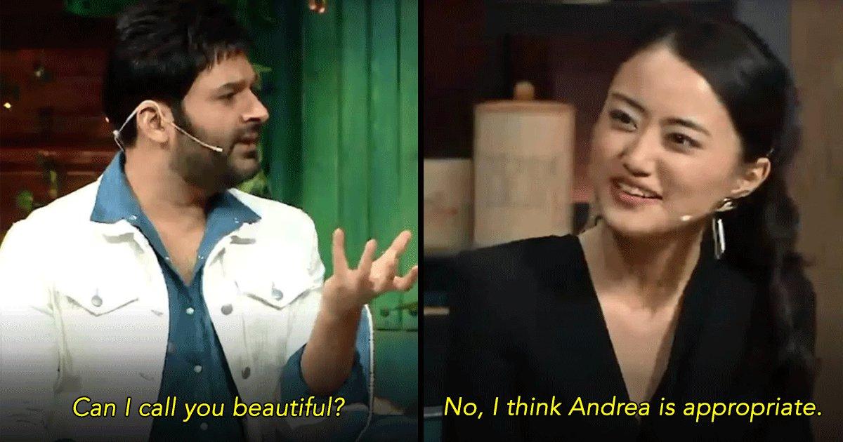 Andrea Kevichüsa Shuts Down Kapil Sharma Who Greeted Her With Derogatory Comments
