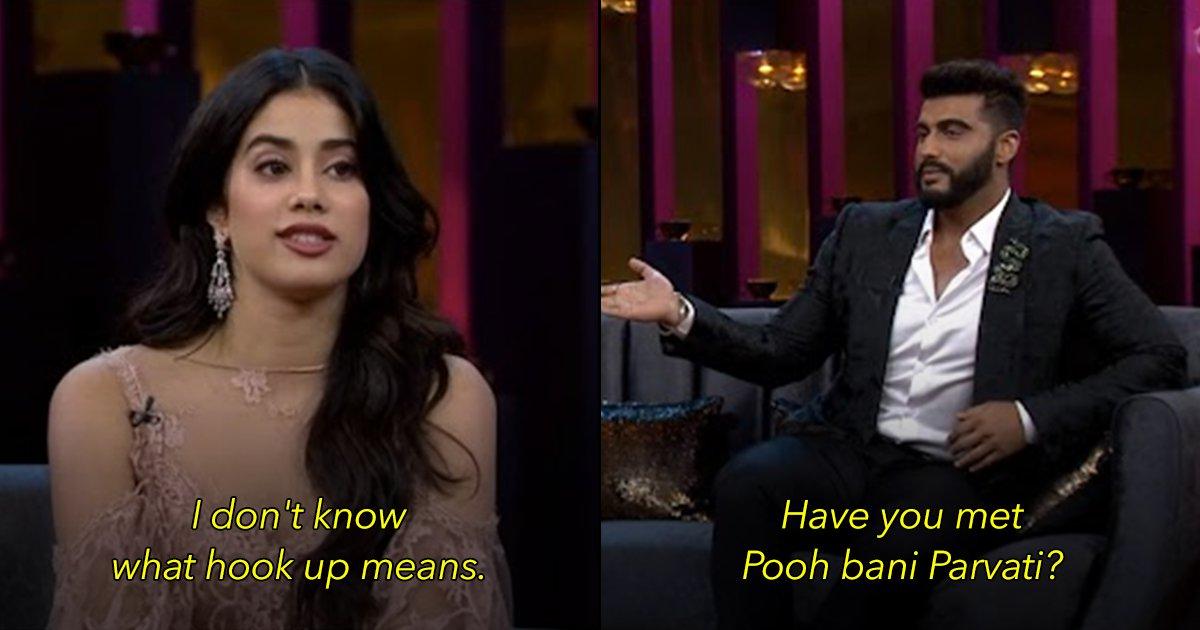 These 9 Moments From Janhvi & Arjun Kapoor’s Koffee With Karan Episode Were Major Sibling Goals