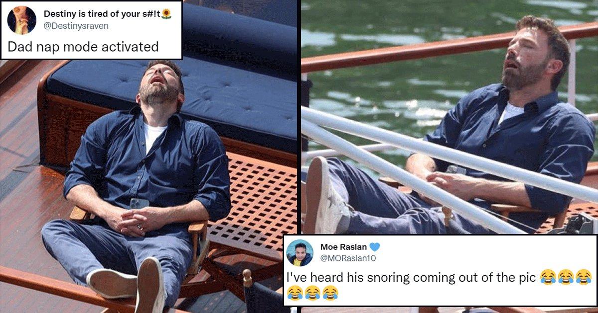 Ben Affleck Going Viral For Falling Asleep On His Honeymoon With JLo Is Peak Dad Energy