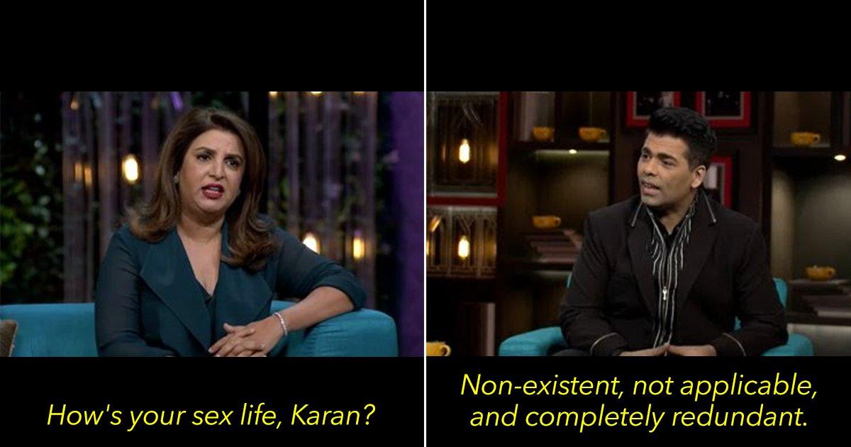 10 Times Women In Koffee With Karan Gave The Most Savage Replies To His Questions