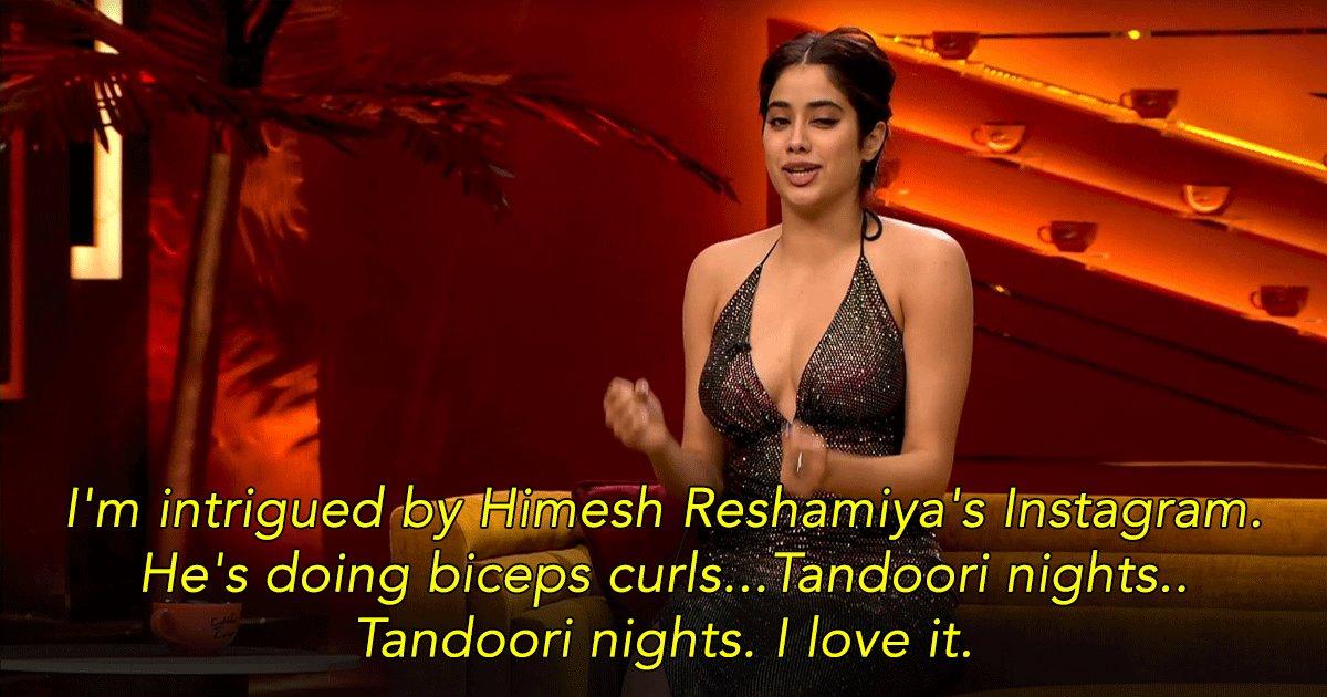 10 Relatable AF Moments From Koffee With Karan S7 Where Janhvi Kapoor Was Her Unfiltered Self