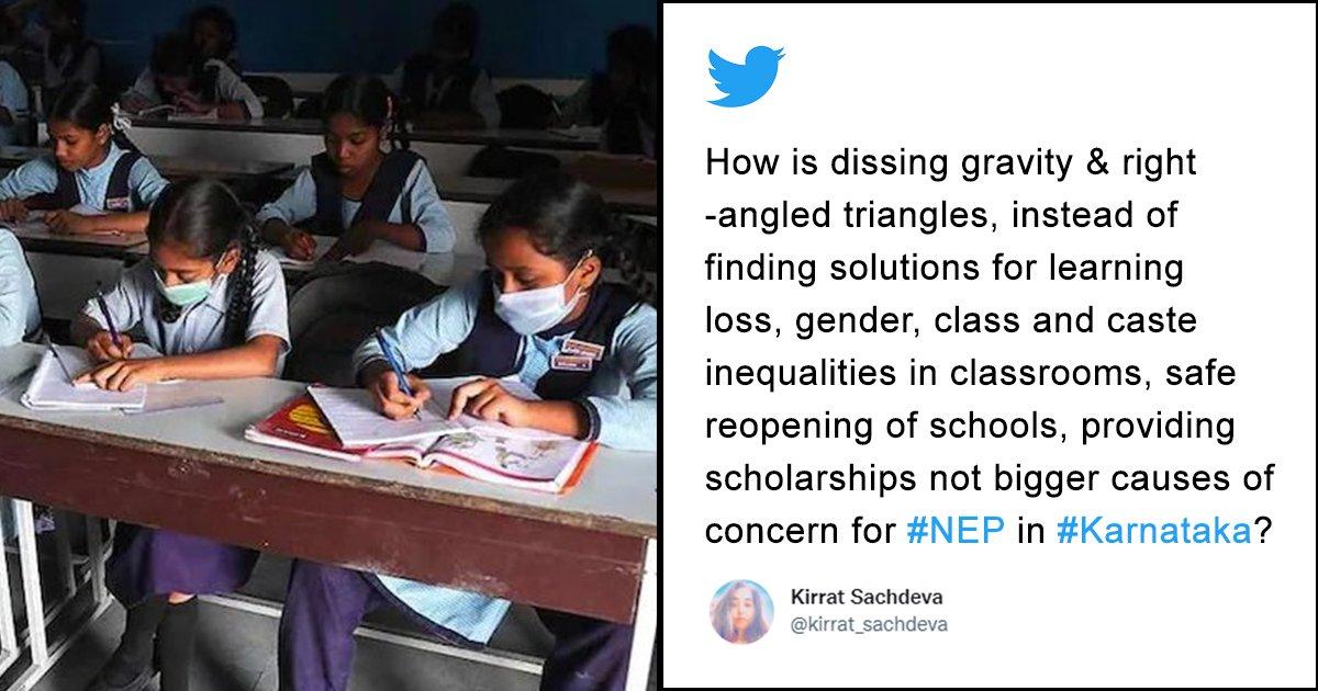 Karnataka Education Proposal Calls Pythagoras Theorem & Gravity ‘Fake News’, Twitter Is Confused