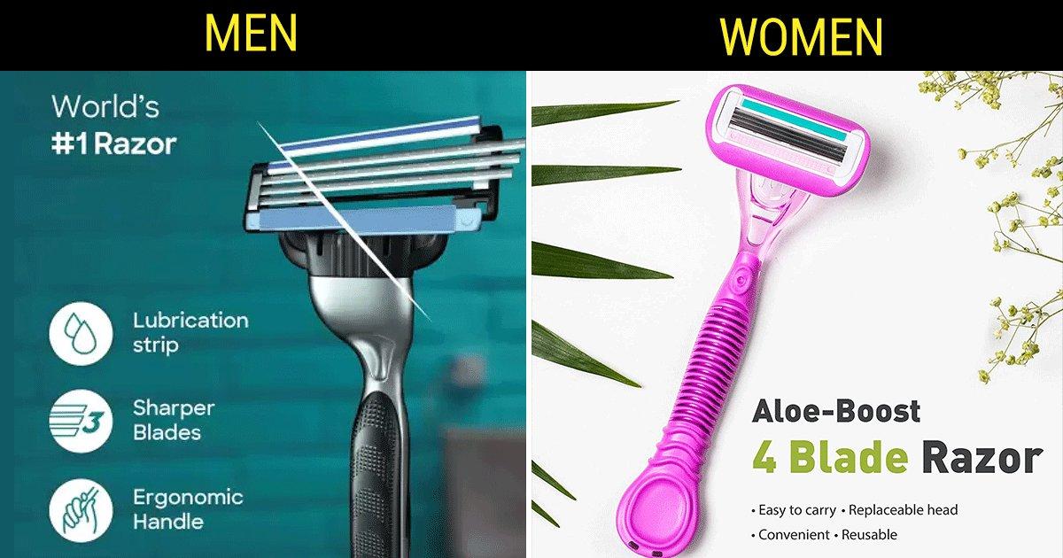 ‘His & Hers’: 8 Common Products Marketed Differently For Men And Women For No Logical Reason