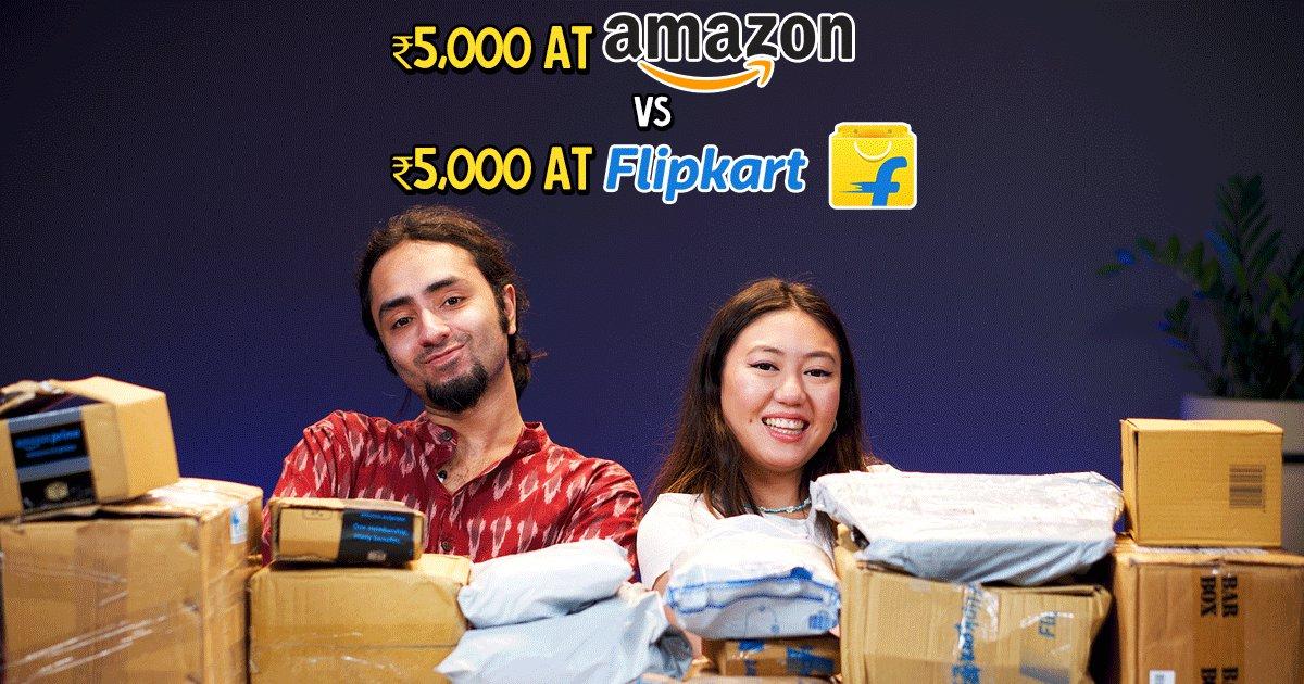₹5000 At Amazon Vs ₹5000 At Flipkart