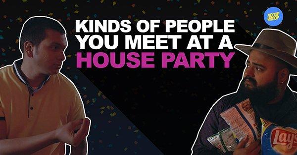 Types Of People You Meet At A House Party