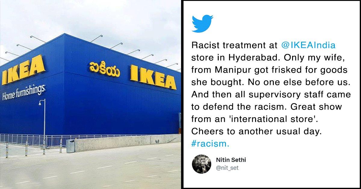 This Manipuri Lady Was Racially Discriminated Against At IKEA By Other Indians. Shameful