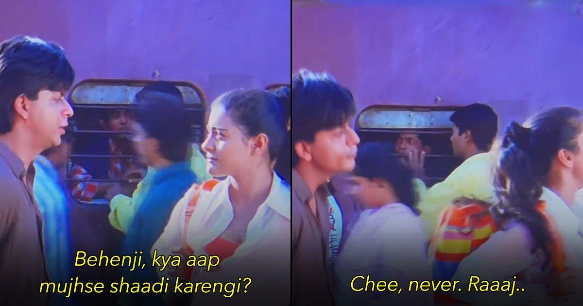 This Viral SRK Video Is Proof That A DDLJ Multiverse Exists & Now We Can’t Keep Calm