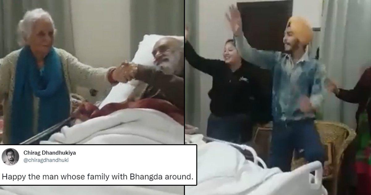 This Clip Of A Family Dancing The Bhangra For Their Ailing Dadaji Is All About Celebrating Life