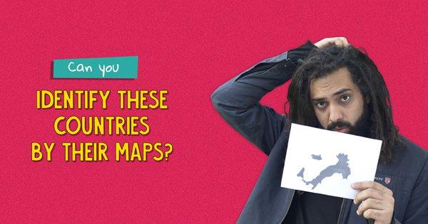 Can You Identify These Countries By Their Maps