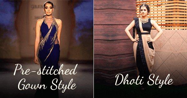 Ditch The Conventional & Try These 10 New Ways Of Draping A Saree This Wedding Season