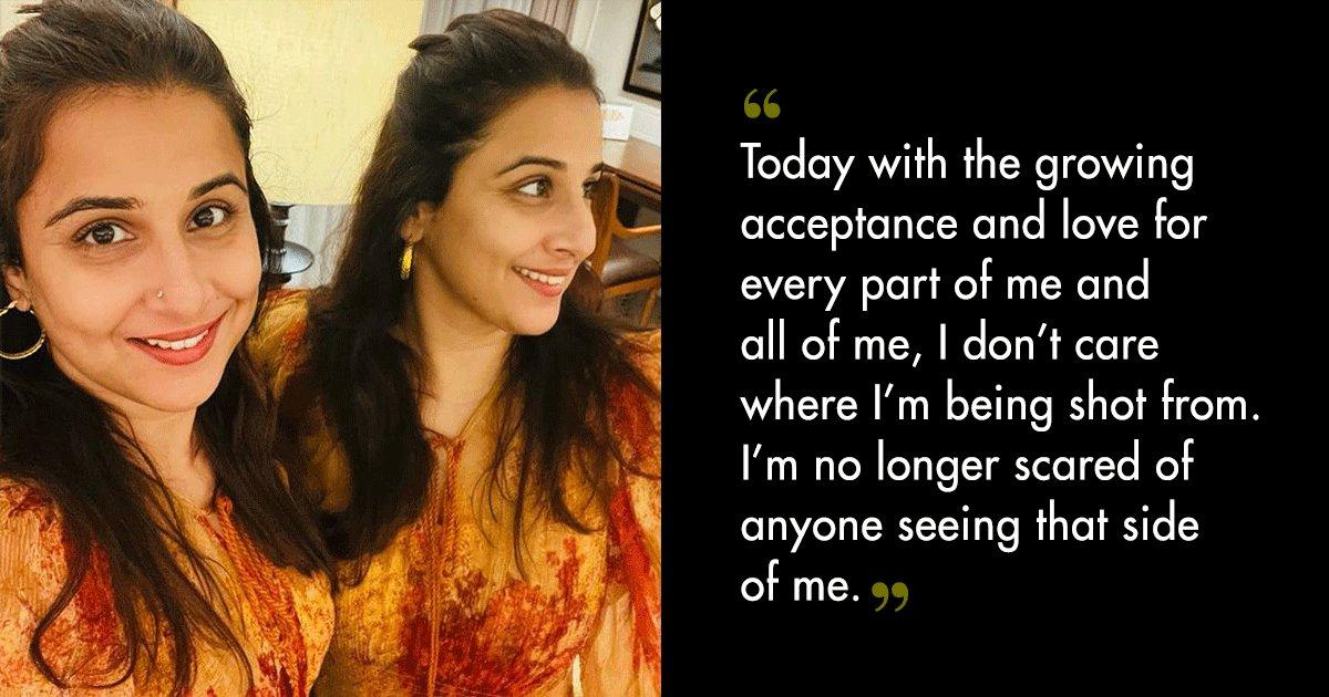 Vidya Balan’s Thoughtful Insta Post On Self Acceptance & Love Is Something Everyone Should See