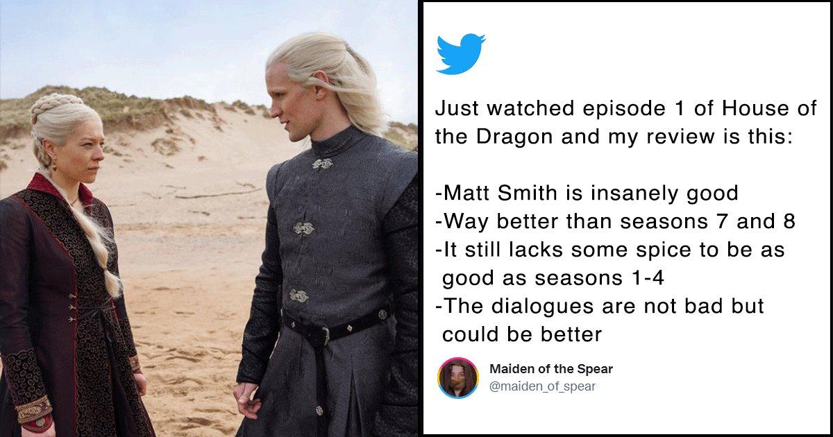 20 Tweets To Read Before You Start Watching The GoT Prequel House Of The Dragon