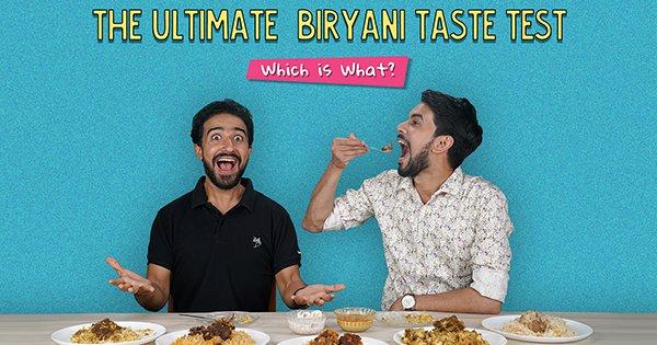 The Ultimate Biryani Taste Test: Which Is What?