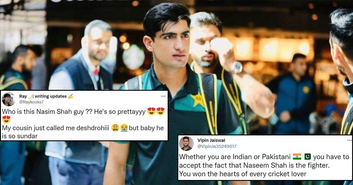 Pakistan Might Have Lost Against India But Debutant Naseem Shah Seems To Have Desi Hearts