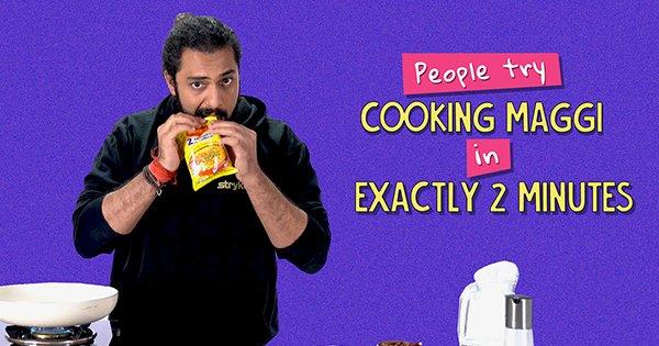 People Try Cooking Maggi In Exactly 2 Minutes