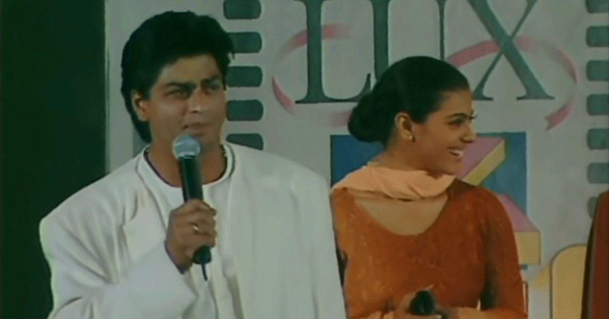 Old Video Of SRK Being Goofy While Getting An Award Shows He’s Always Been A Charismatic Jokester