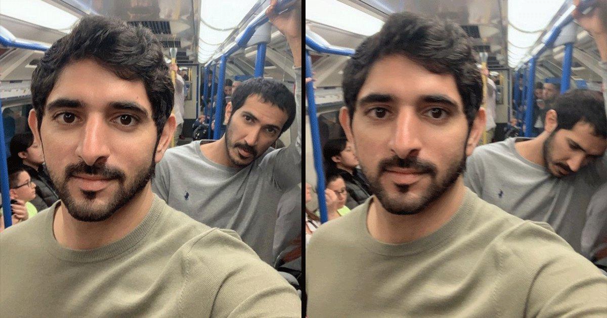 Dubai’s Crown Prince Travelled The London Tube & Went Completely Unnoticed