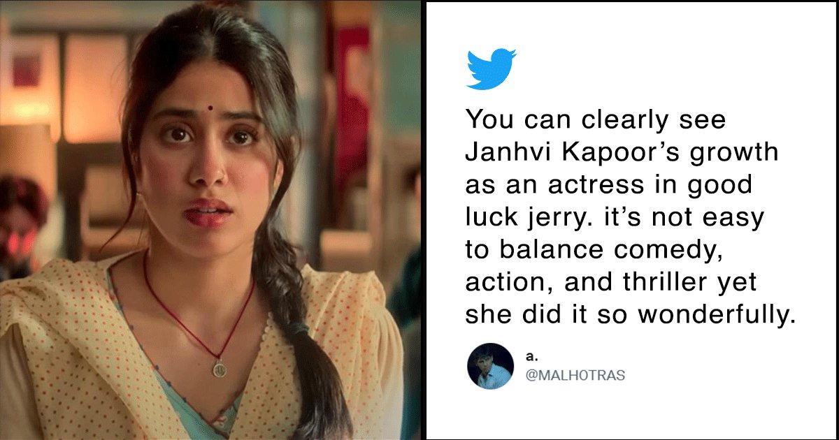 In The Chaotic Ride Of ‘Good Luck Jerry’, Janhvi Kapoor Shines Brighter Than The Narrative