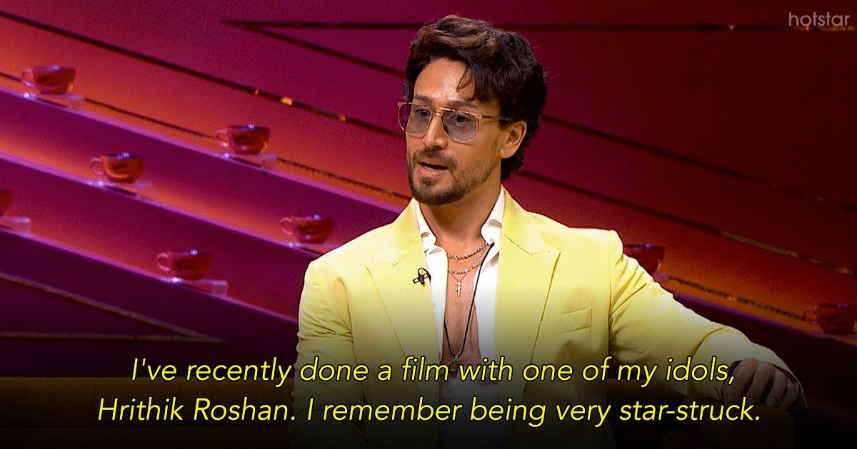 Tiger Shroff Reveals How He Was Star-Struck By Hrithik Roshan On KWK S7 & Honestly, We Get It