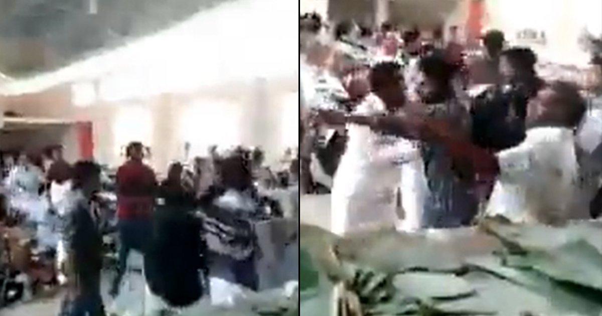Watch: A Kerala Wedding Turns Into Fist Fight After Guests Are Denied Extra ‘Papad’