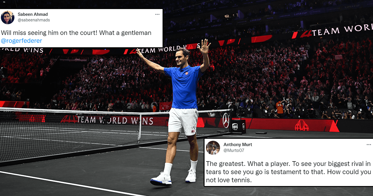 Roger Federer Just Played His Last Game Of Tennis & We Are Not Crying, You Are