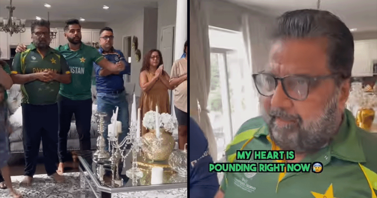 Wholesome Video Alert: Pakistani Dad & Indian FIL Watch Ind Vs Pak Match Together