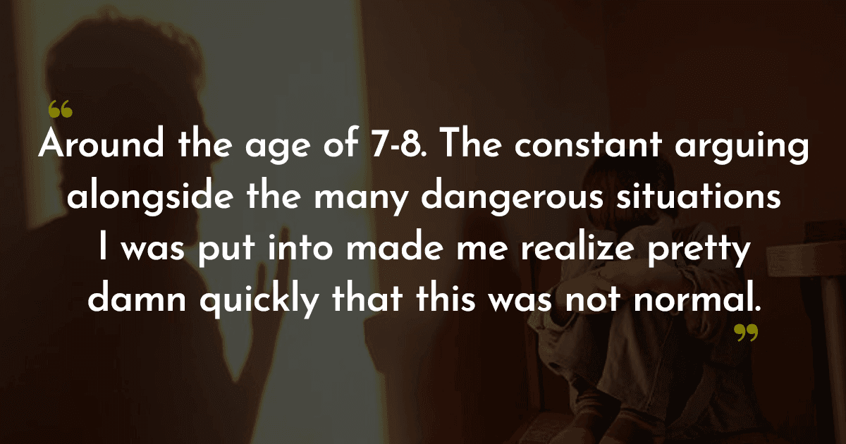 12 People Talk About How They Realized They Had Toxic Parents