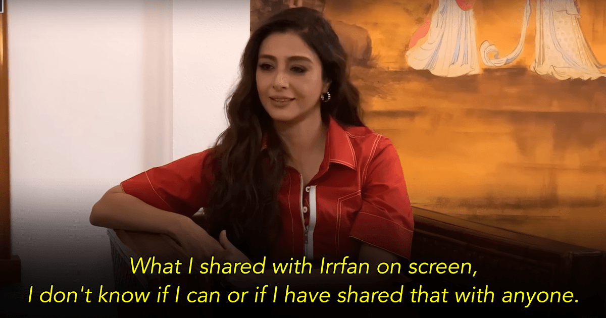 He Affected Me A Lot: Tabu Talking About Irrfan Khan In Latest Interview Has Left Us Teary-Eyed