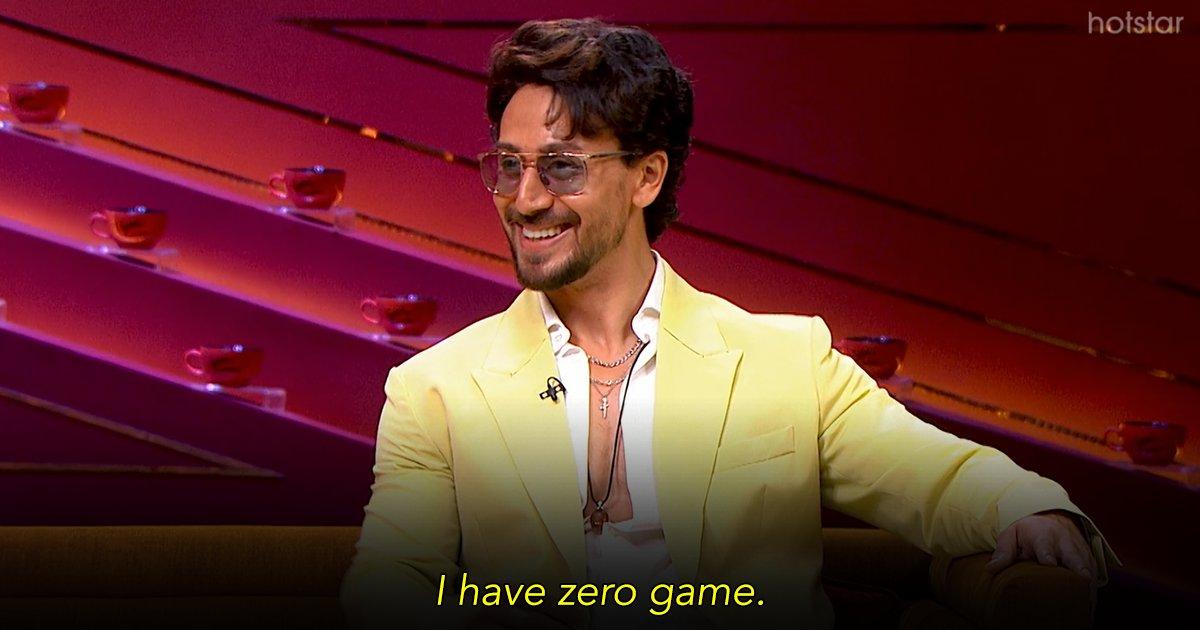 Tiger Shroff Says He Has ‘Zero Game’ On Koffee With Karan S7 & My Single Self Is Relating Hard