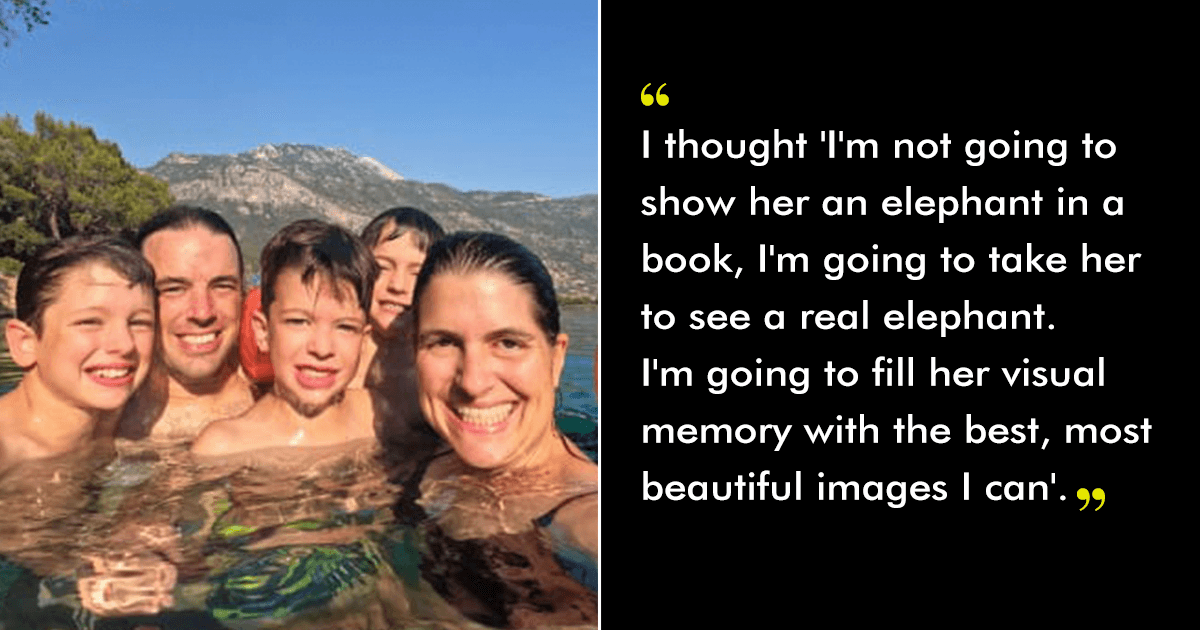 Family Begins A 1-Year Journey Around The World After Learning That The Kids Might Lose Their Sight