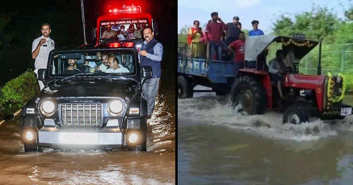 People Slam Companies As Employees Reach Office On Tractors Amid Flooding In Bengaluru