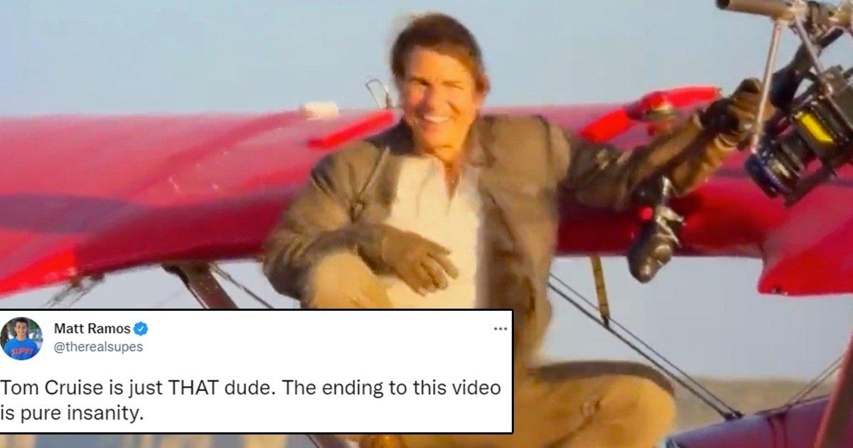 Mission Impossible: Tom Cruise Performing Aerial Stunts Shows This Man Has No Fear