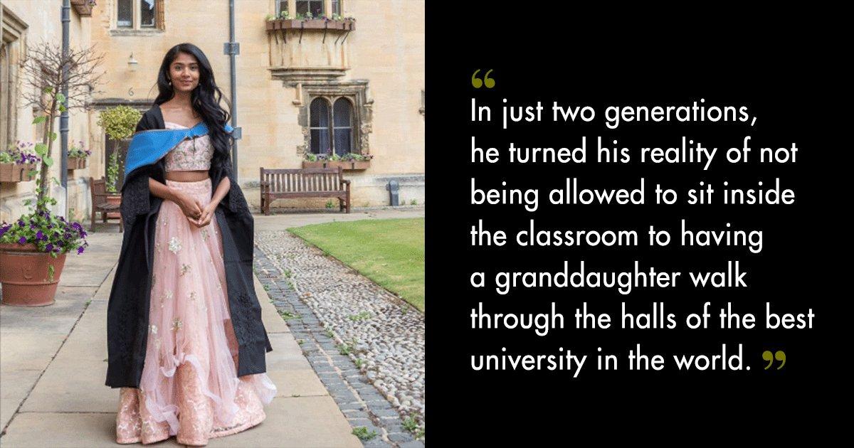An Indian Student’s Note To Her Grandfather On Graduation From Oxford Has Left Us In Tears