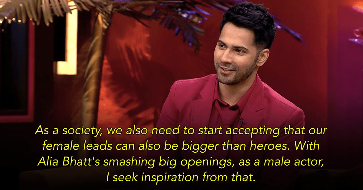 Varun Dhawan Reveals The Only Person He Feels Competitive With On Koffee With Karan S7