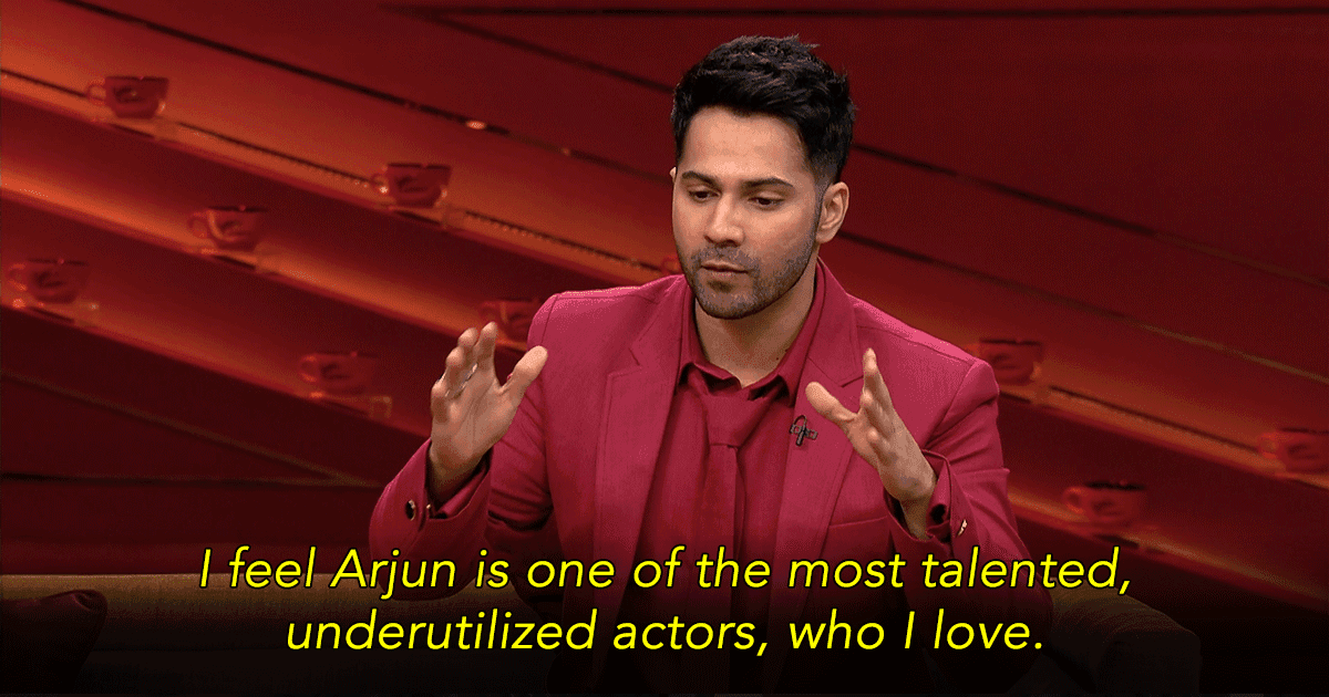 Varun Talking About Arjun Kapoor Every 3 Seconds On Koffee With Karan S7 Reminds Us Of Our BFFs