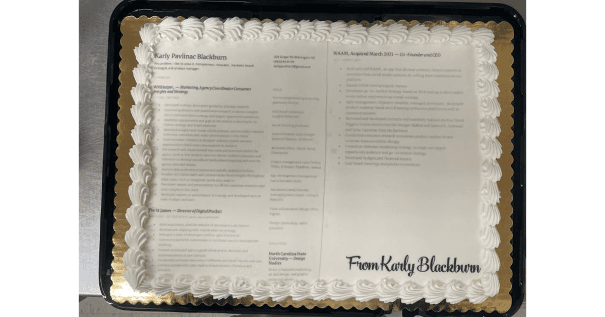 This Woman Sent A Creative Resume To Nike That Takes Away The Cake