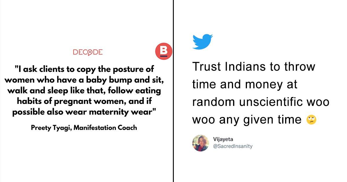 Desi Couples Are Apparently Paying Coaches To ‘Manifest A Baby’. WTAF