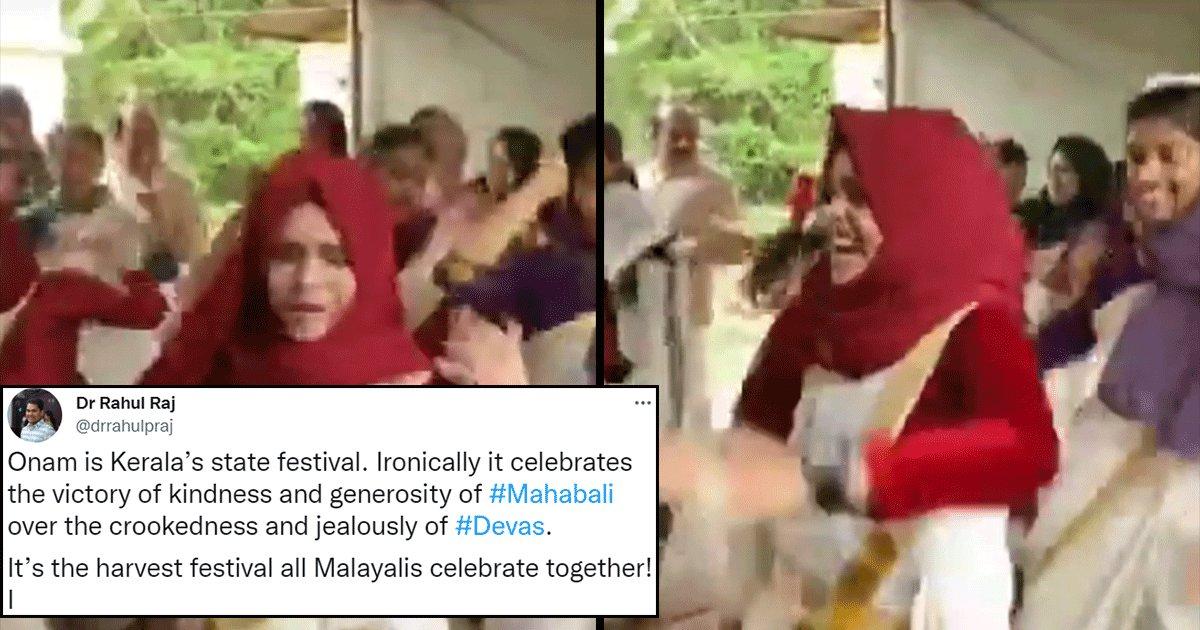 Video Of Hijabi Students Dancing During Onam Shows What Festivals Are Supposed To Be About