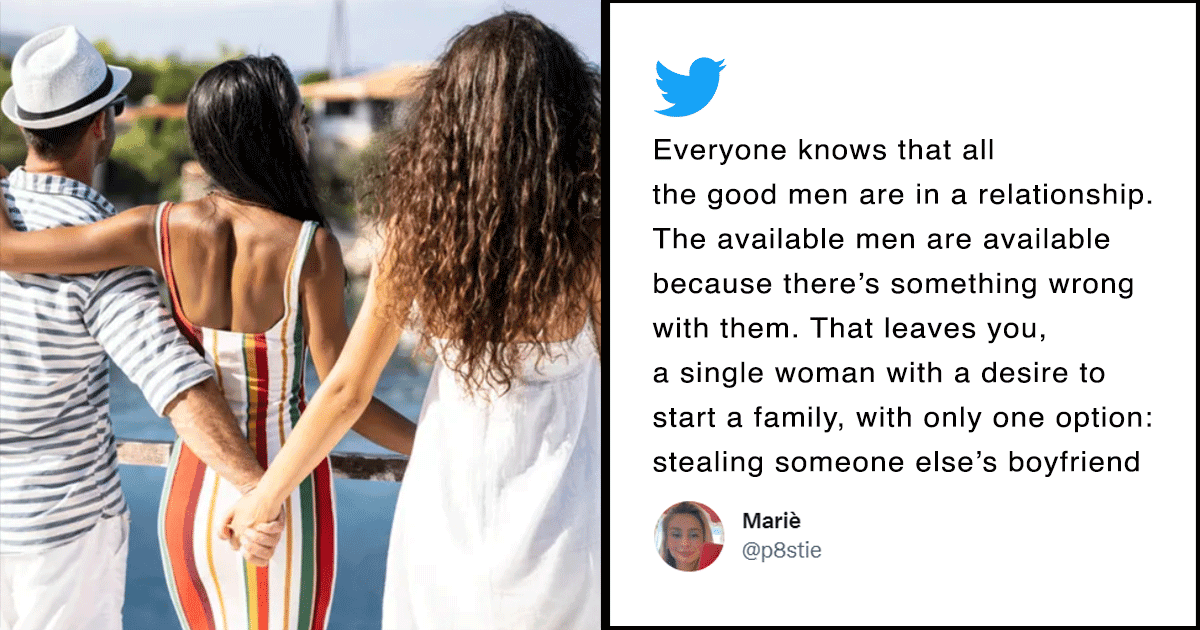 This Woman Gave The Perfect Recipe To Steal Somebody’s BF Cos ‘All Good Men Are Already Taken’