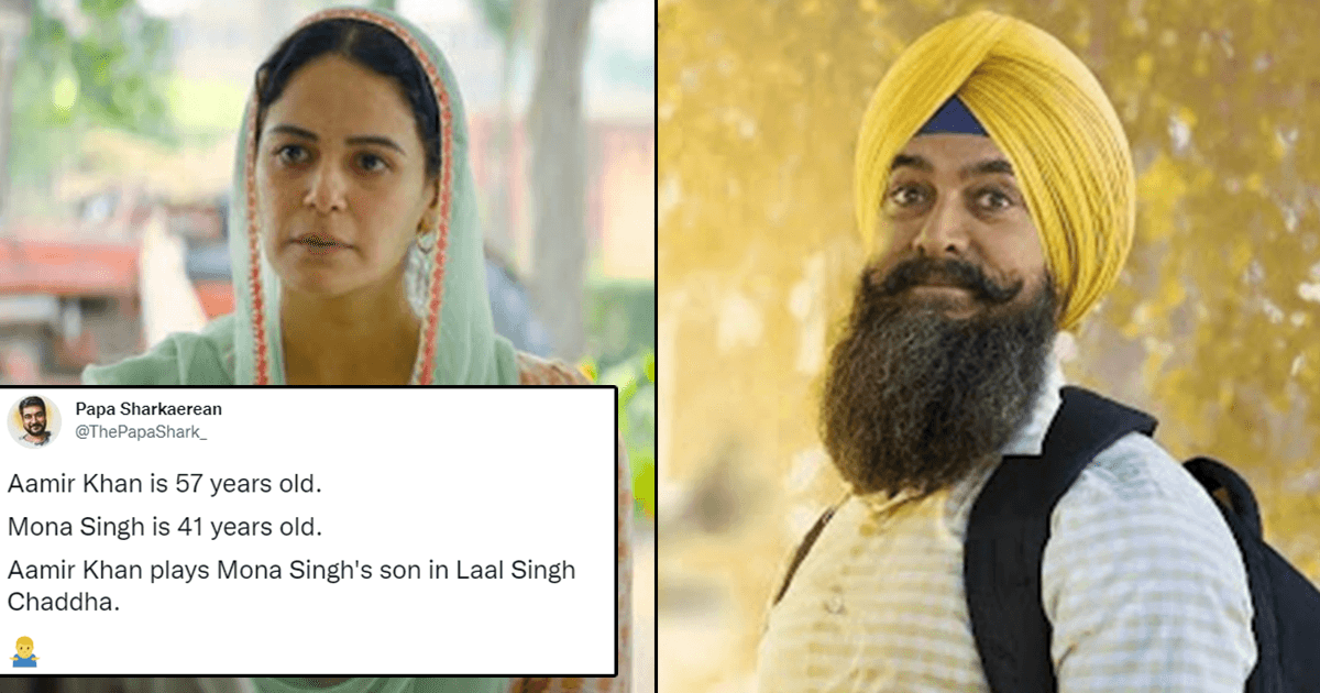 Aamir Khan At 57, Playing 41-Years-Old Mona Singh’s Son In Laal Singh Chaddha Has Pissed Desis Off