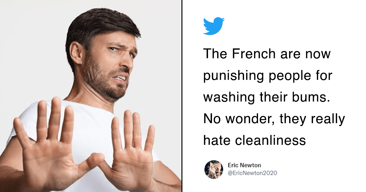 The French Are Now Punishing People Who Wash Their Hands After Pooping! WTAF