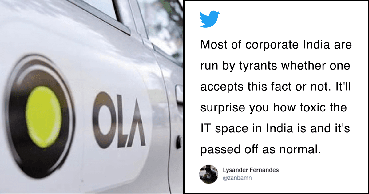 Ola CEO Apparently Asked An Employee To Run 3 Laps Making Twitter Furious About Toxic Work Culture