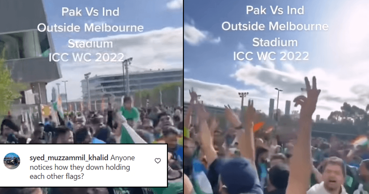 Divided Over The Game, ‘Pasoori’ Unites India-Pak Cricket Fans Outside The Stadium