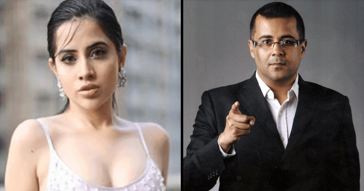 Chetan Bhagat Claimed Uorfi Javed Was ‘Distracting The Youth’. Her Reply Shuts Him Up