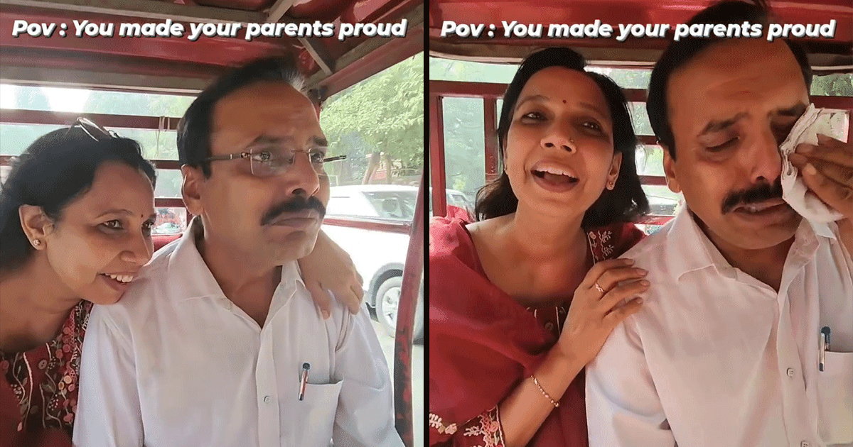 Father Gets Teary-Eyed As He Drops His Daughter To Their Dream College