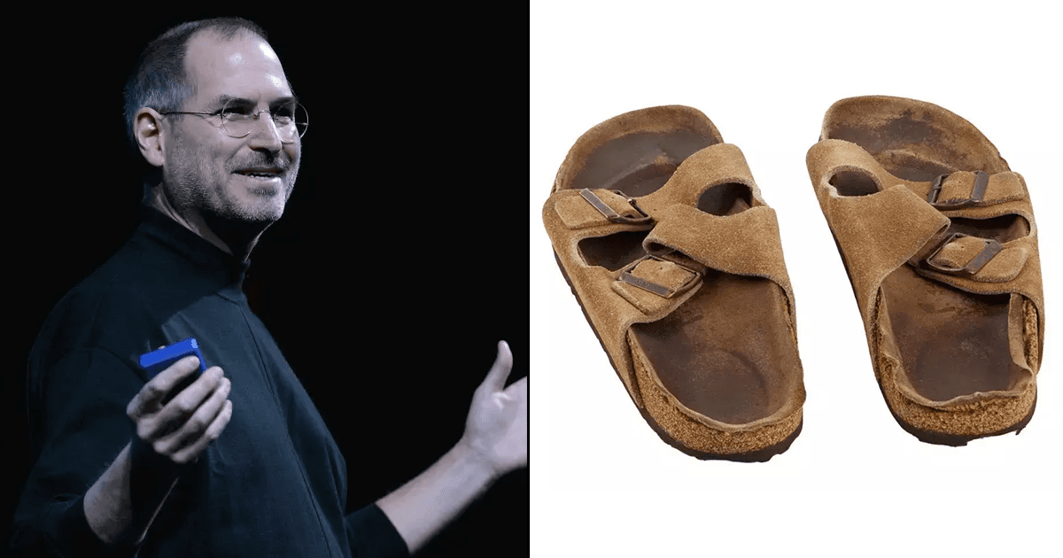 Someone Bought Steve Jobs’ Worn-Out Sandals From The 1970s For A Whopping ₹1.7 Crores