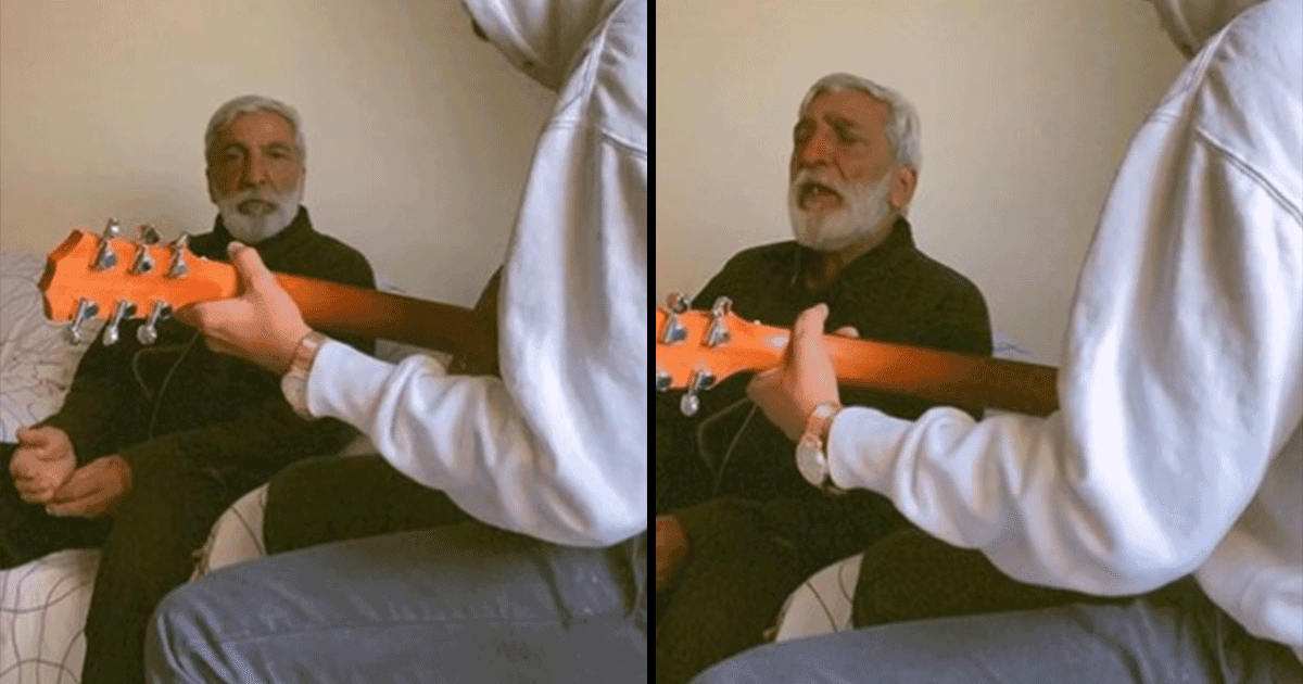 This Father-Son Duo Jamming To Rafi On Guitar Is The Best Way To Start Your Week