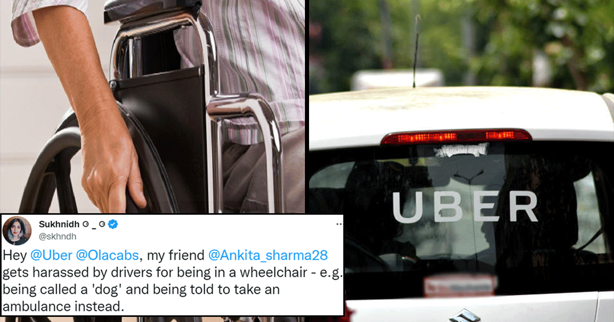 This Woman On Wheelchair Being Denied An Uber & Compared To ‘A Dog’ Has Desis Riled Up
